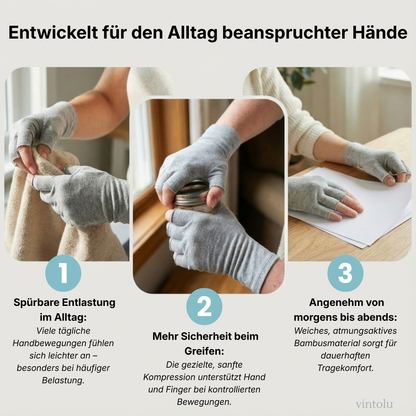 Bambus-Gelenkaktiv-Handschuhe